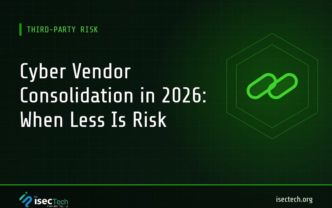 Cyber Vendor Consolidation in 2026: When Less Is Risk