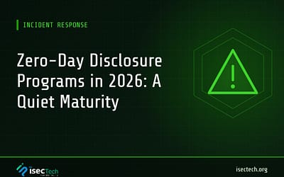 Zero-Day Disclosure Programs in 2026: A Quiet Maturity